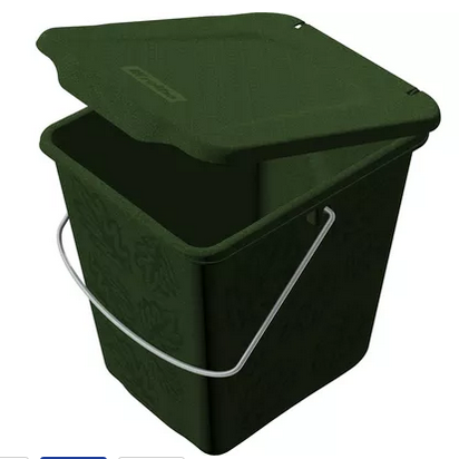 Урна для мусора Compost bucket 7л GREENLINE, зеленый - фото 5 - id-p207774346