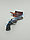Пистолет револьвер-зажигалка сувенирнаяв кобуре, фото 8