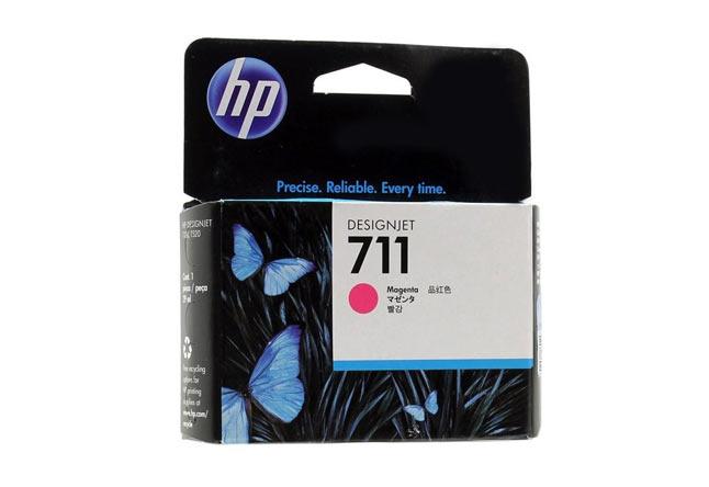 Картридж 711/ CZ131A (для HP DesignJet T120/ T125/ T130/ T520/ T525/ T530) пурпурный