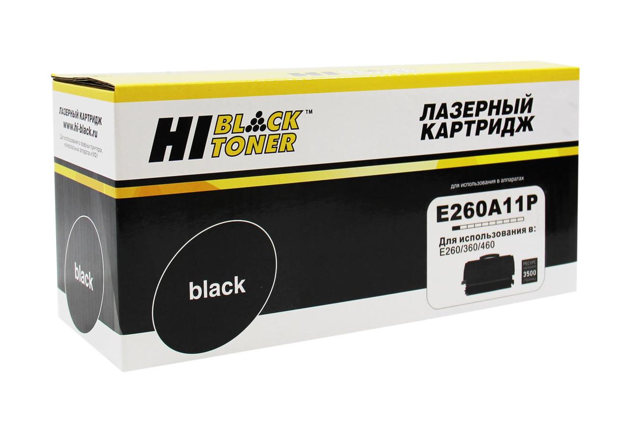 Картридж E260A11E/ E260A21E (для Lexmark LaserPrinter E260/ E360/ E460/ E462) Hi-Black - фото 1 - id-p47414153