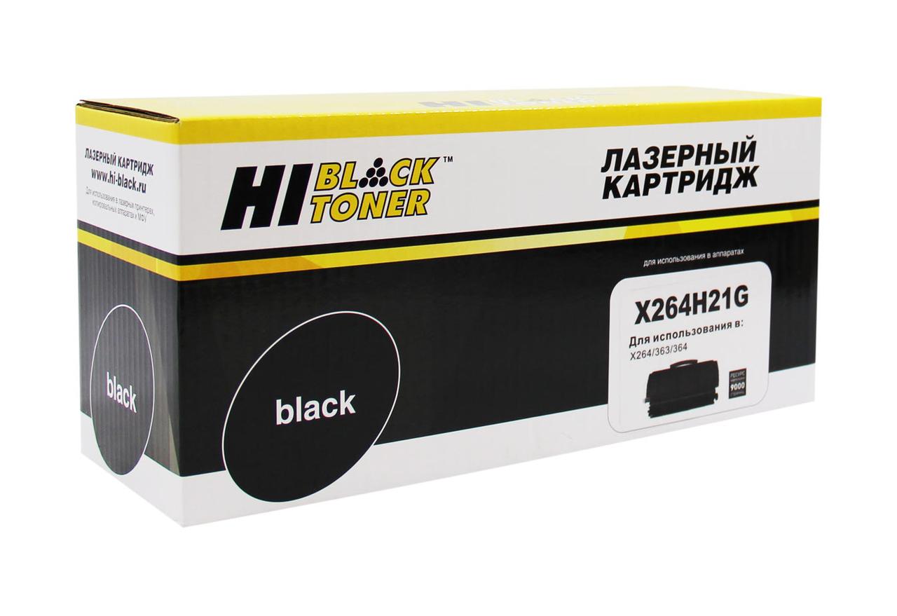 Картридж X264H11G/ X264H21G (для Lexmark X264/ X363/ X364) Hi-Black