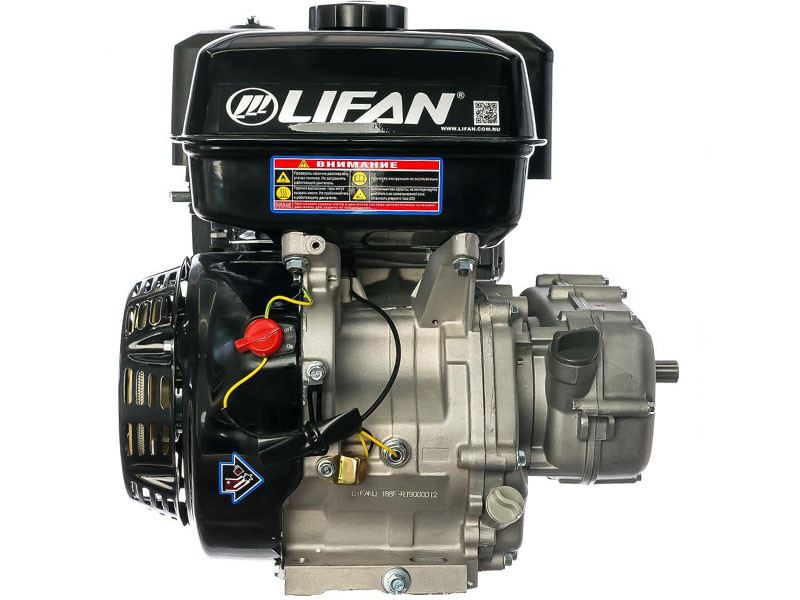 Двигатель Lifan 188F-R (сцепление и редуктор 2:1) 13лс 18A - фото 3 - id-p207757208