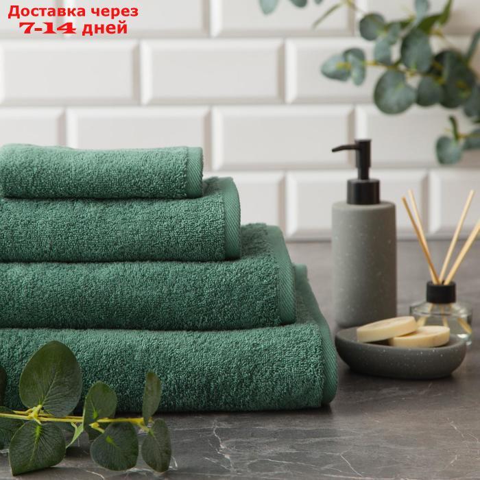 Полотенце махровое "Этель" Organic Eucalyptus 70х130 см, 100% хл, 420гр/м2 - фото 1 - id-p207714906