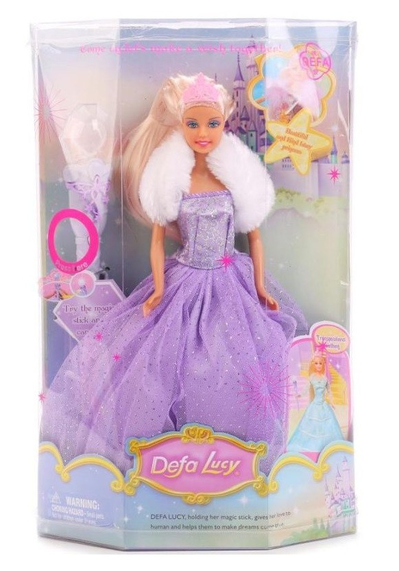 Кукла Defa Lucy с волшебной палочкой и в бальном платье, арт. 8003 - фото 2 - id-p207789190