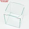 Аквариум Куб белый уголок, покровное стекло,  31л,  300 x 300 x 35 см, фото 3