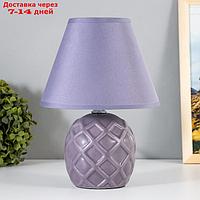 Лампа настольная 16237/1PR E14 40Вт фиолетовый 18х18х25 см