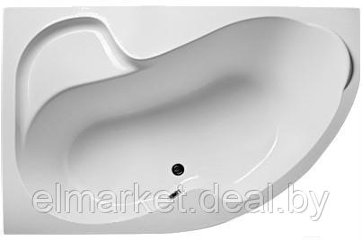Ванна 1Марка Aura 160x105 (левая) белый - фото 1 - id-p207760388