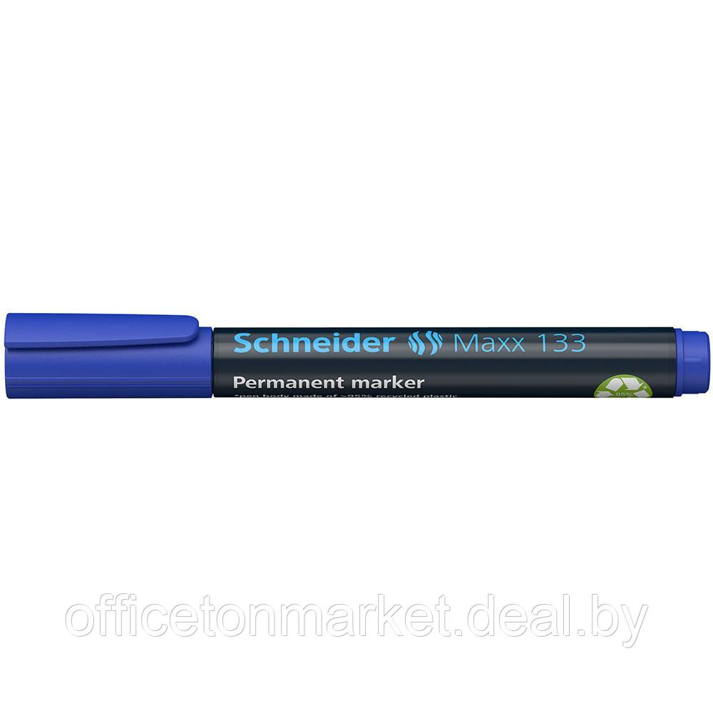 Маркер перманентный "Schneider Maxx 133", синий - фото 3 - id-p207723781