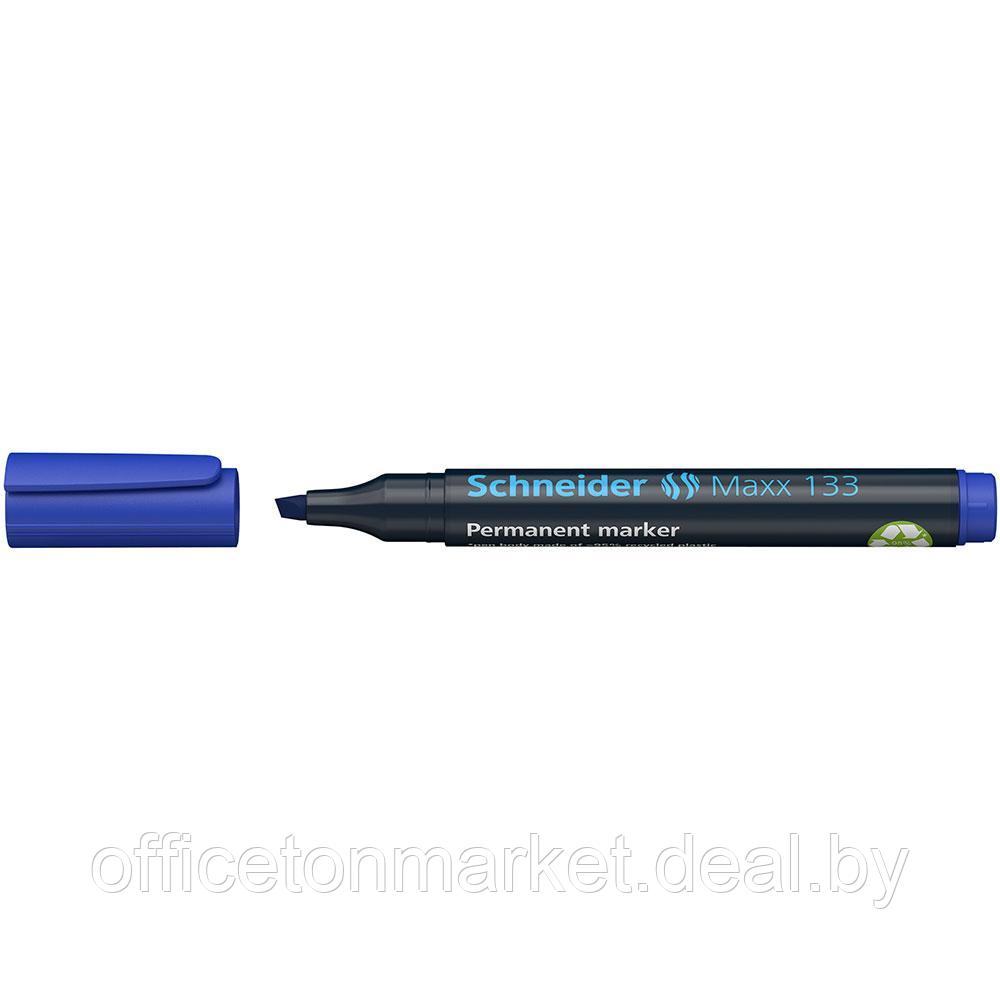 Маркер перманентный "Schneider Maxx 133", синий - фото 4 - id-p207723781