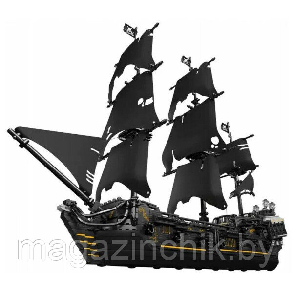 Конструктор Черная Жемчужина 2868 дет. Mould King 13111, Пиратский корабль - фото 3 - id-p207793518
