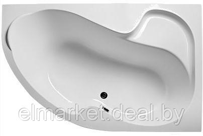 Ванна 1Марка Aura 150x105 R (с каркасом и экраном) белый - фото 1 - id-p207761027