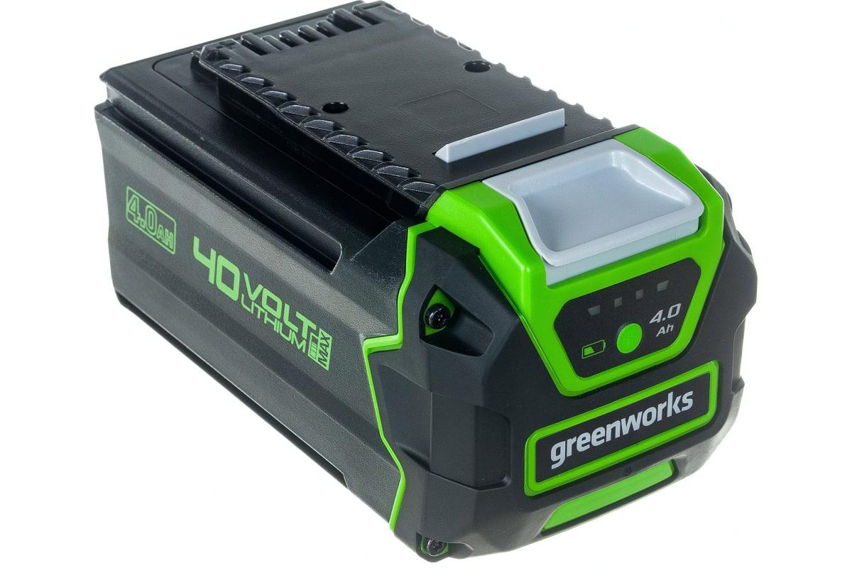 Аккумулятор GreenWorks G40B4 (40V; 4 А/ч) - фото 1 - id-p207793689