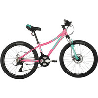 Велосипед Foxx Camellia 24 Disc р.12 2021 (розовый)
