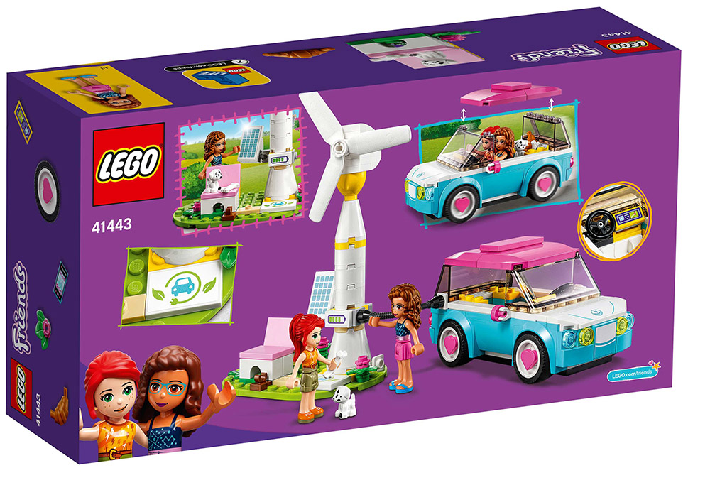 Конструктор LEGO Original Friends 41443: Электромобиль Оливии - фото 4 - id-p207794946