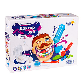 Набор для лепки с тесто-пластилином Доктор Зуб Genio Kids, арт. TA1041