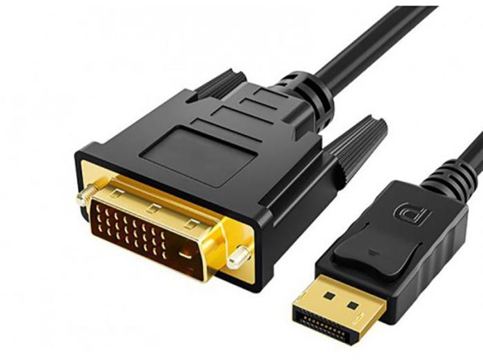 Аксессуар KS-is DisplayPort 20M - DVI-D 1.8m KS-780B-2 - фото 1 - id-p207796837