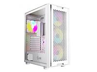 Корпус Powercase Alisio X4W ATX без БП White CAXW-L4