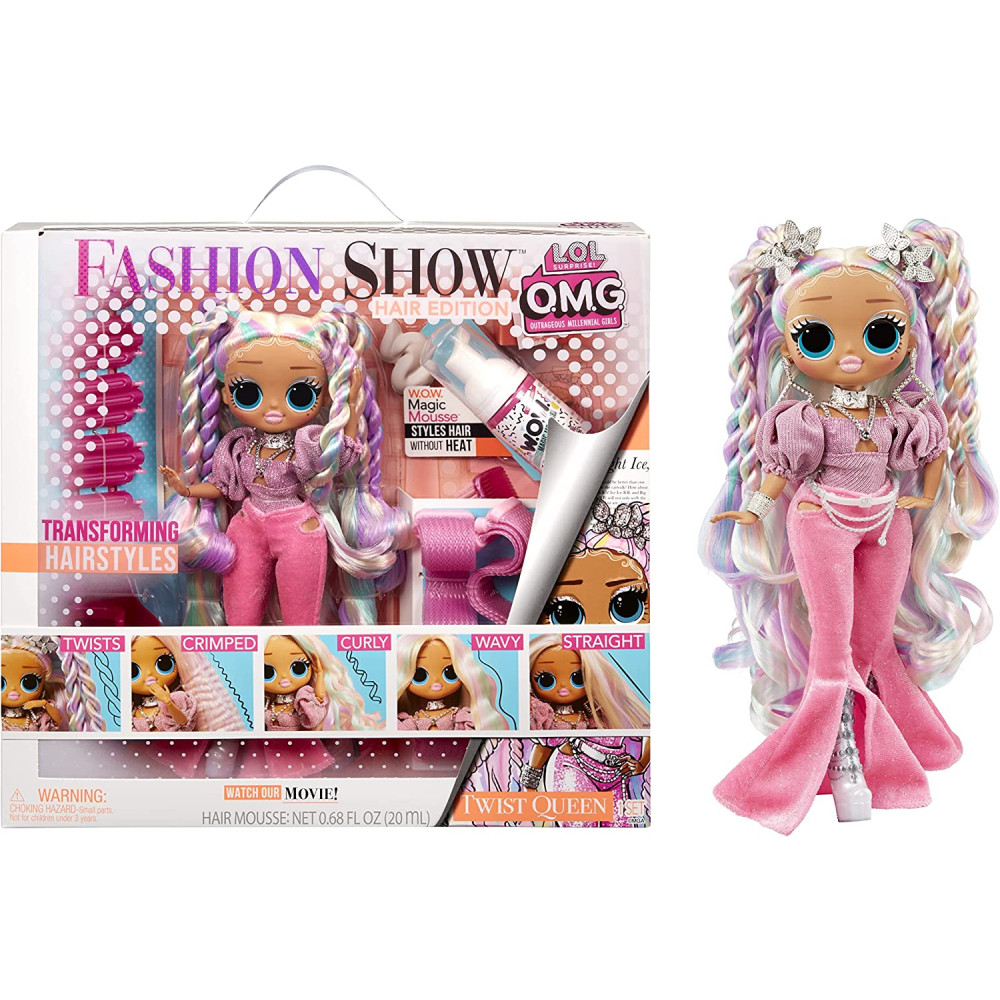 Куклы L.O.L. Кукла LOL OMG Hair Eddiion Twist Queen 584292