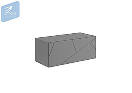 Тумба подвесная Гранж ТМ-002 - Серый шифер/Графит Софт (МКСтиль)