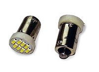 Светодиодная лампочка В039 Т8 (BA9S) 8SMD 3014, блистер 2 шт (белый)