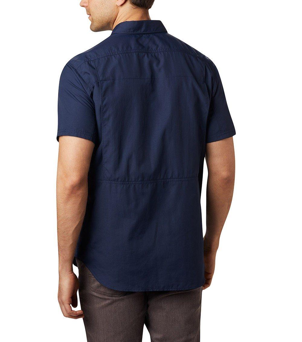 Рубашка мужская Columbia Silver Ridge 2.0 Short Sleeve темно-синий 1838881-464 - фото 2 - id-p207799806