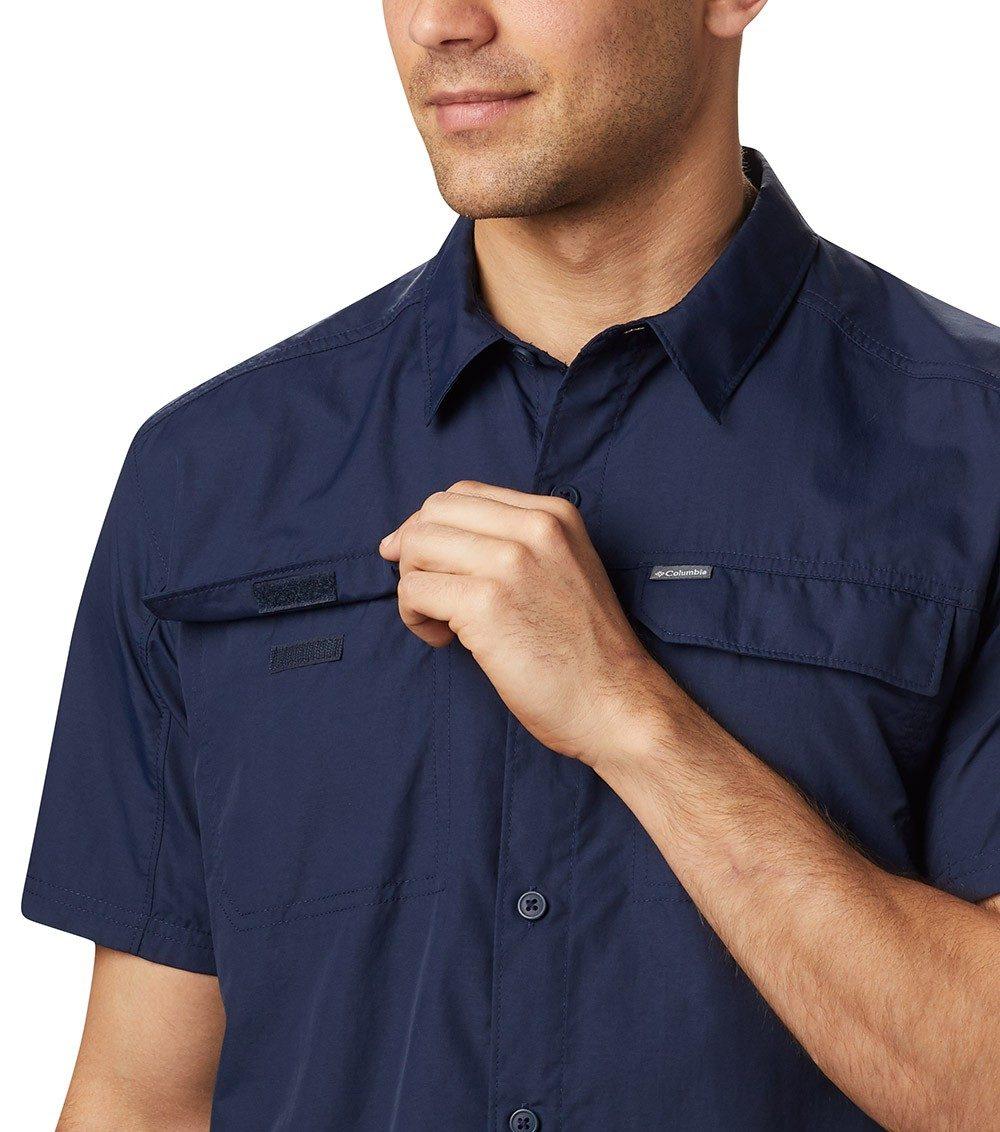 Рубашка мужская Columbia Silver Ridge 2.0 Short Sleeve темно-синий 1838881-464 XL - фото 3 - id-p207799807