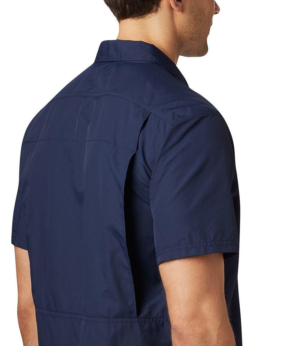 Рубашка мужская Columbia Silver Ridge 2.0 Short Sleeve темно-синий 1838881-464 XL - фото 5 - id-p207799807