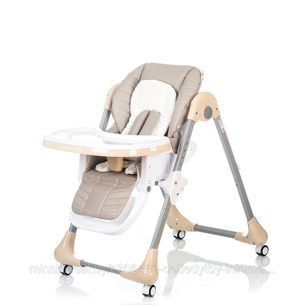 Стульчик для кормления Babyhit Gourmet Steel Grey - фото 4 - id-p207805237