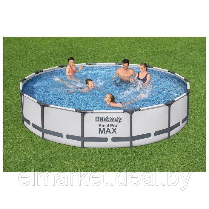 Каркасный бассейн Bestway Steel Pro MAX 427 х 84 см, комплект