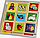 Детский игровой набор Лото Бинго для самых маленьких, детская развивающая игра в лото Bingo для малышей, фото 4