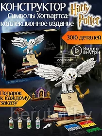 Конструктор Гарри Поттер (Harry Potter) Сова Букля 3018 деталей