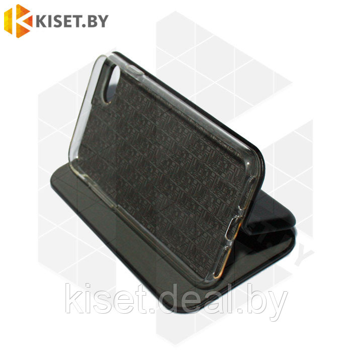 Чехол-книжка KST Book Case 3D с визитницей для iPhone 7 / 8 / SE (2020) черный - фото 1 - id-p207799522