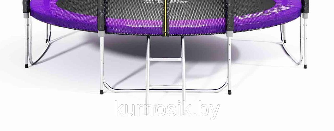 Батут Atlas Sport 404 см (13ft) PRO (усиленные опоры) PURPLE - фото 2 - id-p207810556