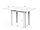Обеденный стол NN мебель СО 3 раскладной (белый), фото 4
