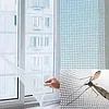 Москитная сетка на окна с самоклеящейся лентой для крепления, 150 х 130 см, фото 2
