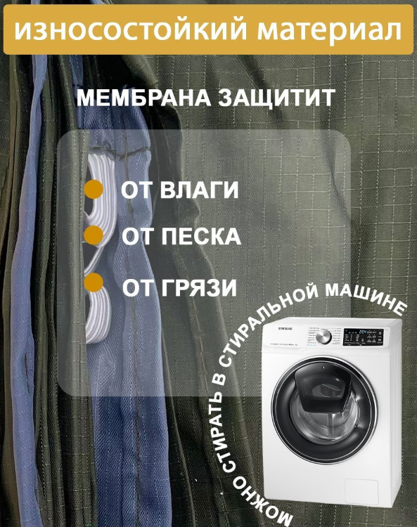 Пляжный водоотталкивающий коврик 200х140 см. / Покрывало - подстилка для пляжа и пикника анти-песок - фото 8 - id-p186028715