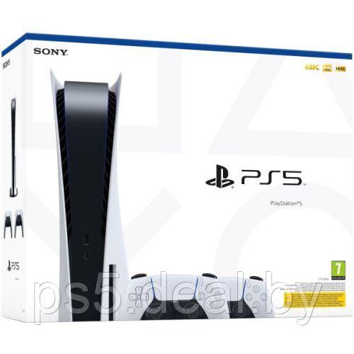 Sony Игровая консоль Sony PlayStation ( 3-я новая ревизия ) + DualSense White - фото 1 - id-p207826012