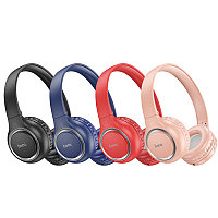 Беспроводные наушники Hoco W41 полноразмерные цвет : красный, розовый, синий, черный