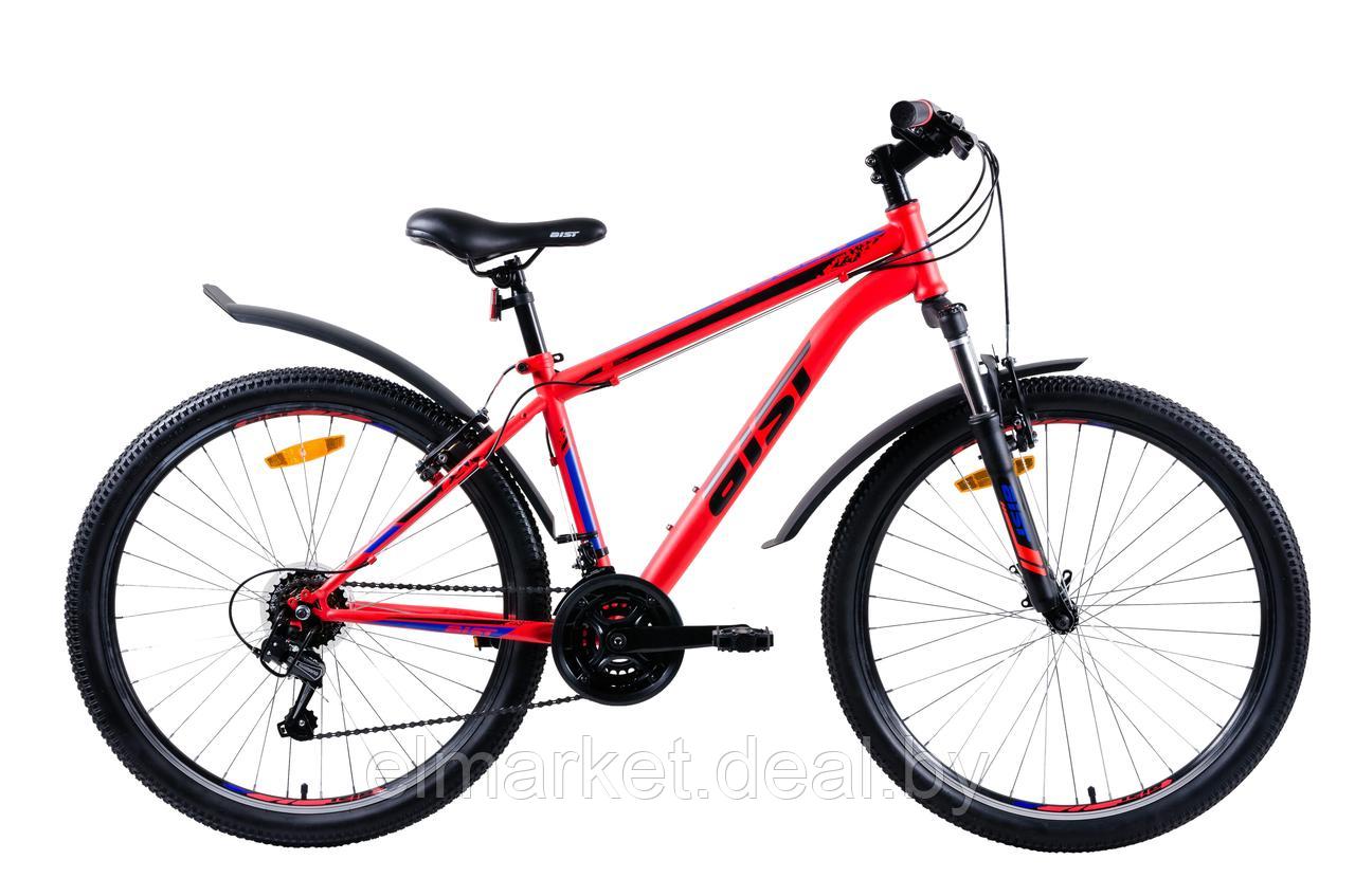 Велосипед AIST Quest/26/18/ красно-синий/2022 - фото 1 - id-p207826715