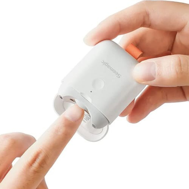 Электрические кусачки для ногтей Seemagic Electric Nail Clipper Mini (SMPH-ZJD04C) Белый - фото 1 - id-p207590672