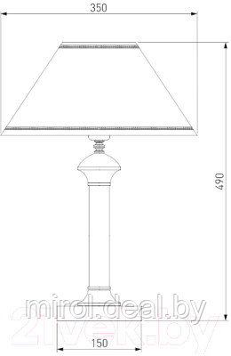 Прикроватная лампа Евросвет Lorenzo 60019/1 - фото 6 - id-p207841293