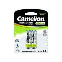 Camelion AA- 600mAh Ni-Cd BL-2 (NC-AA600BP2, аккумулятор,1.2В)