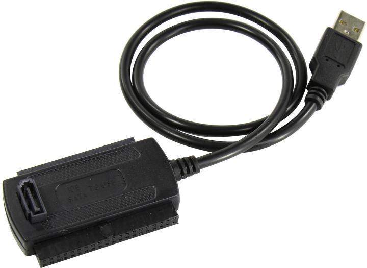 KS-is KS-461 Кабель-адаптер USB2.0 - SATA/IDE 2.5"/3.5" + Б.п. - фото 1 - id-p207847867