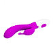 Вибратор с клиторальным стимулятором Pretty Love Pete пурпурный, фото 6