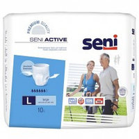 Трусы впитывающие Seni Active Large 3 (талия 100-135 см, 6 капель) 10шт