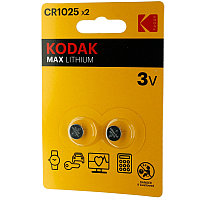 Элемент питания Kodak ULTRA Lithium CR1025 Bl.2