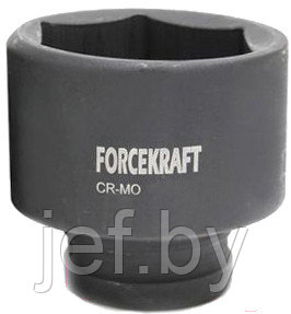 Головка ударная короткая 1" 90мм FORCEKRAFT FK-4858090