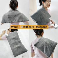 Массажирующая электрогрелка Massaging Weighted Heating Pad (3 уровня тепла, 3 режима массажа, 9 комбинаций,