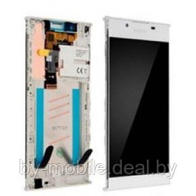 Экран (модуль) в раме Sony Xperia L1 (белый)