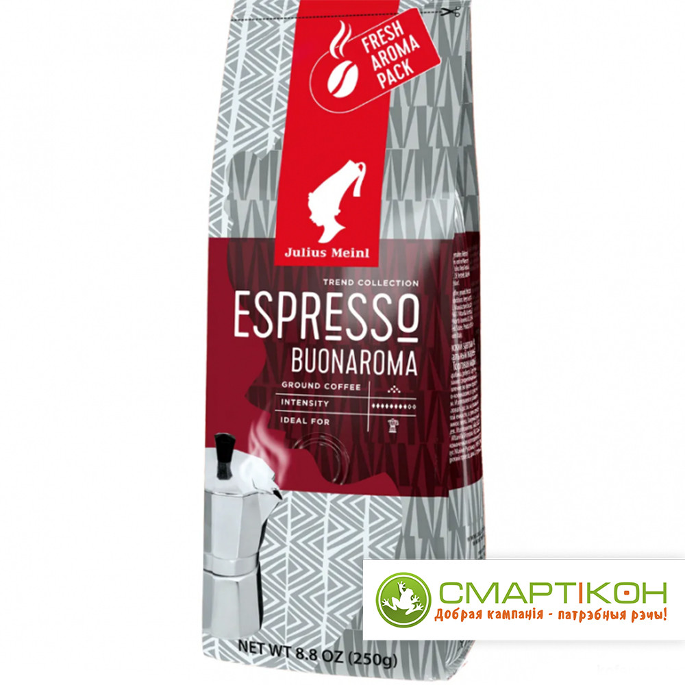 Кофе молотый Julius Meinl Trend Collection Espresso Buonaroma 250 гр - фото 1 - id-p207885735